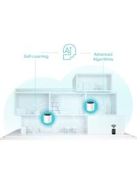 TP-LINK DECO X55 TEKLİ Wi-Fi 6 AX3000 Tüm Evi Kapsayan Mesh Wifi Sistemi